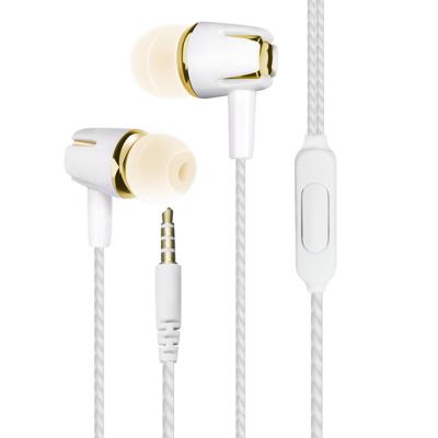 China Comfortable Wearing Cheapest Promotional Waterproof Cable Computer In Ear Headphones for sale