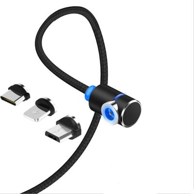 China MP3/MP4 Player USB Right Angle Micro Cable Cable USB Guangdong Magnetic USB Cabl for sale