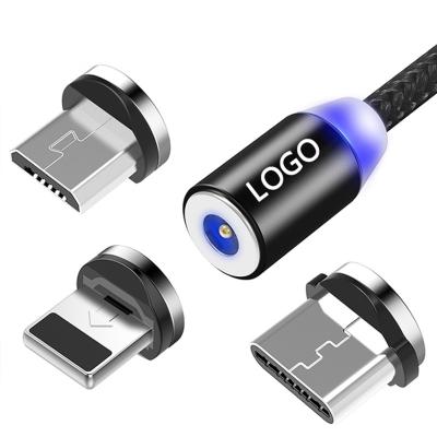 China MP3/MP4 Player Cable Magnetic Charger Magnetic Charging Cable 3 in 1 USB Cable for sale