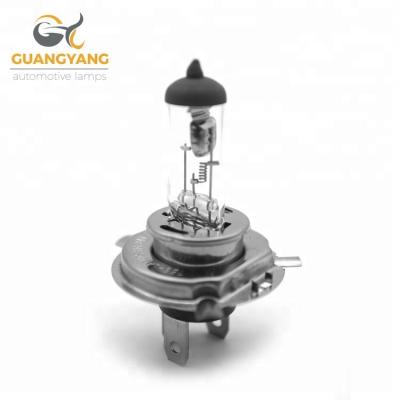 China Quartz H4 12v 60/55w Halogen Auto Lamp Car Glass Automotive Lighting Bulb for sale