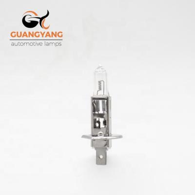 China Hot sale car headlight h1 car halogen bulb 24v 70w clear color DOT CE manufacturer for sale