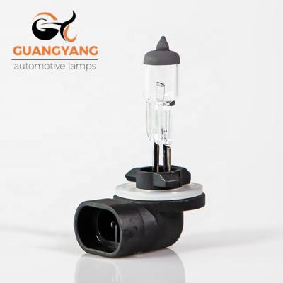 China Manufacturer Car Halogen Car Light Bulbs 881 H27W/2 12V 27W Warm White 881 Auto Headlights for sale