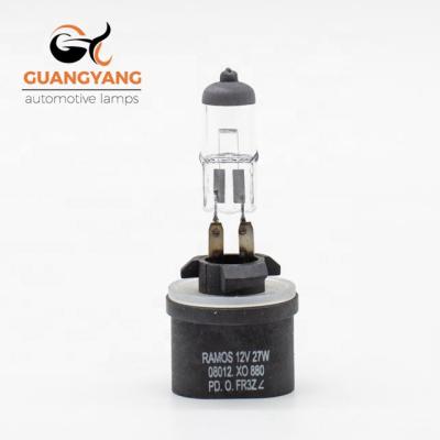 China Auto Car Headlight Ramos Car Headlight Bulb 880 12v 27w Clear Color Warm White for sale