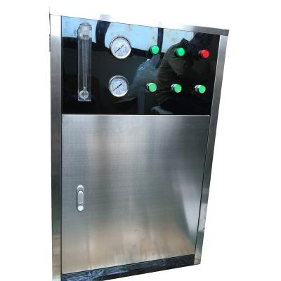 China Hotel 800 Gallon Commercial Water Purifier With Enclosing 304 Stainless Steel Reverse Osmosis Water System for sale