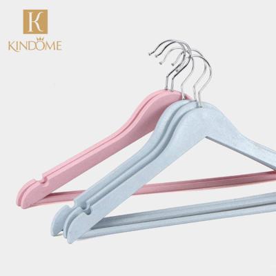 China SHOW OFF New Hot Sale Colorful Biodegradable Clothes Coat Hangers for sale