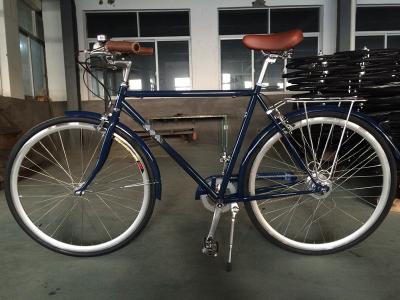 China Bicicleta de carretera de la ciudad de aleación de aluminio con palanca de freno y freno de calibre de estrella Z hecha en venta