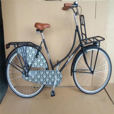 China Single Speed Dutch Bike KMC Chain 28 Inch Classic Retro Lady Holland City Bike for sale