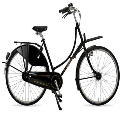 China 28 Inch Wheel Dutch Bikes in Amsterdam Classic Oma Fiets Hard Frame 22KG Gross Weight for sale