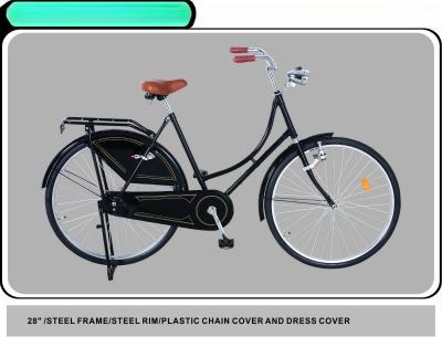 China Bicicleta holandesa de estilo clásico negro para alta calidad en venta