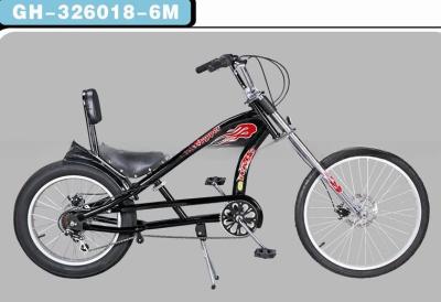 China Fat Tire Bicycle 20-24 Chopper Bike Bicycle with 23KGS Aluminum Alloy Rim Material for sale