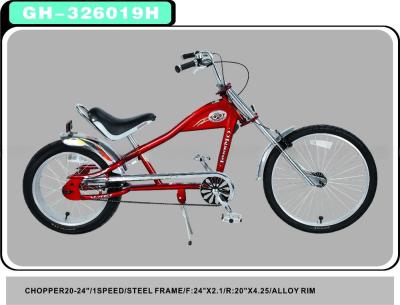 China Plastic Pedal 20-24 Inch Chopper Bike for Men and Women Model Chopper Bicycle in USA for sale