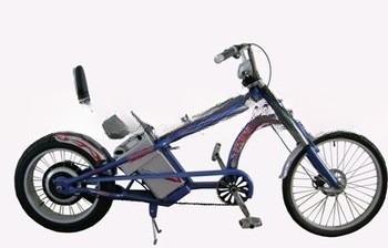 China 36V/10AH Battery Capacity 24inch Chopper Bicycle Best Choice with 30km/h Max Speed for sale