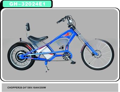 Chine 250w Chopper électrique vélo E vélo vélo pour le transport durable à vendre