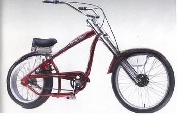 China Steel Frame GHAO Chopper Bike Beach Cruiser Bicycle Non-Foldable Model Option for sale