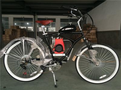 China 4-takt motor motor cruiser fiets gas fiets met legering stoel max. snelheid 40km/h Te koop