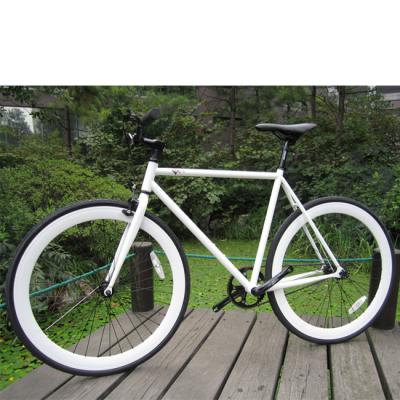 China Cuadro duro sin amortiguador trasero agarres de comodidad y ajuste de comodidad silla fija bicicleta 700C pulgadas en venta