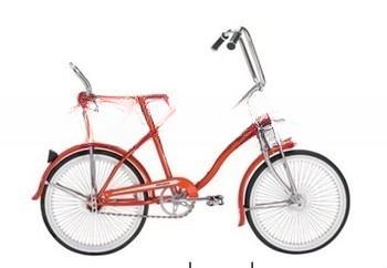 China 17 kg GHAO 20' Low Rider Bike Stahlrahmen Chrome-Finish für budgetfreundliches Fahren zu verkaufen