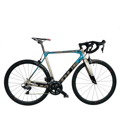 China Carbon Fibre Rim Material 22-Speed Shimano ULTEGRA R8000 Aluminum Alloy Stem Race Bike for sale