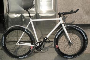 China 700C Deep Rim Fixed Gear Bike with Aluminum Alloy Frame and OEM Fixie Bicycle Sale for sale