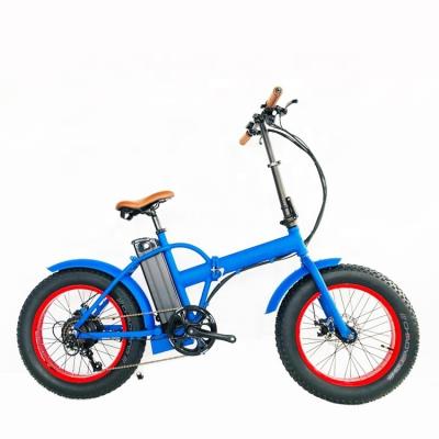 China USA UL2849 EBike 48V 500W Lithium Battery OEM CE 14AH 28MPH Electric Fat Tire Folding Bike for sale