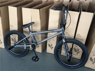 中国 鋼のフォーク素材と20インチサイズの車輪 クロム製鋼フレーム付きBMX自転車 販売のため