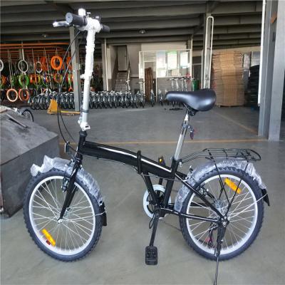 China Ordinary Pedal 2024 Adult 7 Gear 20 Inch Folding Bike Bicycle with Steel Crank from OEM for sale