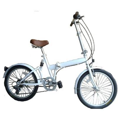 China 20inch Korean Japanese 6speeds CE OEM Folding Bike with Shimano RS35 Shifter for sale