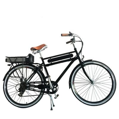 Cina 36V 10Ah 250W 700C Cornice in acciaio UL2849 Cargo Elettrodomestici pesanti maschi adulti olandesi City Ebike in vendita