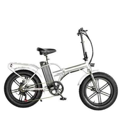 Chine 48V 13AH 750W vélo pliant électrique avec cadre pliable de 20 pouces et ensemble de roues en alliage de magnésium à vendre