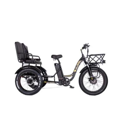 China 16.7 Ah Battery Capacity 750W HEAVY DUTY RICKSHAW ELECTRIC TRICYCLE for Passenger for sale