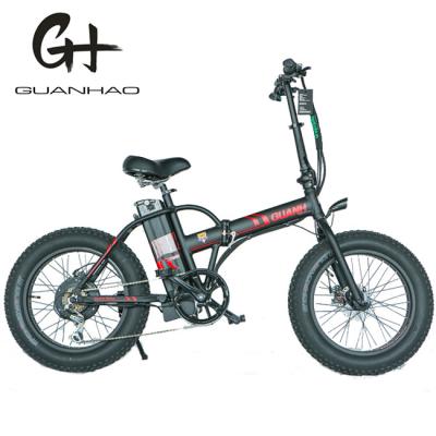 China 10.5 AH Battery Capacity 500W Folding Fat Tire Foldable Electric Bike E Bike Bicycle for sale