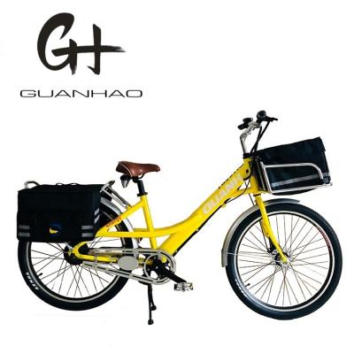 China 500Watt 10AH Throttle Aluminium Frame Pedal Electric Cargo Bike 28inch OEM/ODM Chinese for sale