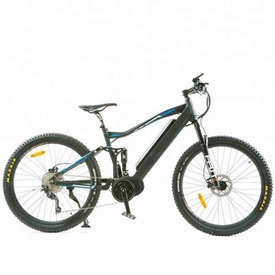 중국 48V 1000W BAFANG 모터 파워 알루미늄 합금 풀 서스펜션 MTB 전기 산악 자전거 판매용