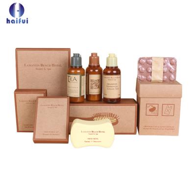 China Home Hotel Spa Disposable Hotel Amenities Toiletries Hotel Hospitality Supply Traveling Amenities Set For Hotel Travel Spa for sale