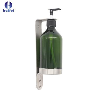 China Double Soap Dispenser 304 Stainless Steel Hotel Liquid Soap Dispenser Pump Soap Dispenser for sale