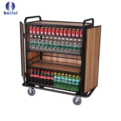 China Hotel And Restaurant Supplies Stainless Liquor Cart And Beverage Cart for sale