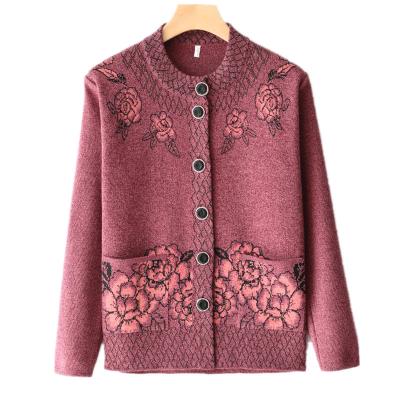 China Spring And Autumn Tops And Winter Loose Cardigans Sweater Acrylic Breathable Custom Dress Coat for sale