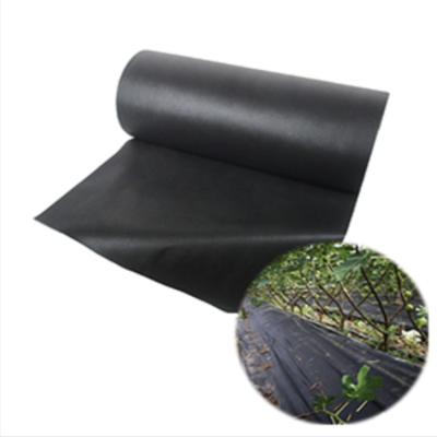 China 6Mx300M Waterproof Ground Cover Green Staples Pins Lowes Weed Control Mat Nails Design Nonwoven Weed Barrier Landscape Nonwoven Fabric for sale