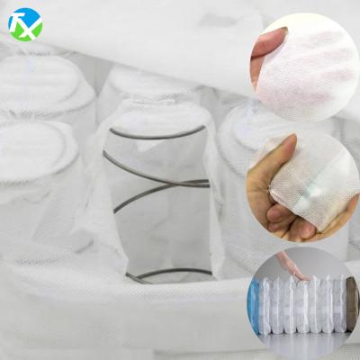 China SS Waterproof Bedding Fabric Mattress Spring Pocket Polypropylene Cover Spunbond PP Nonwoven Fabric for sale