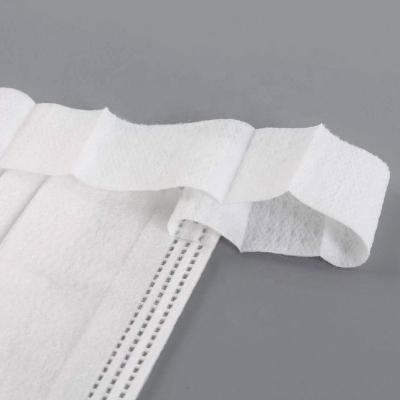 China Fabiric 56g Waterproof Disposable High Grade Hydrophilic Nonwoven Sanitary Elastic Non Woven Fabric for sale