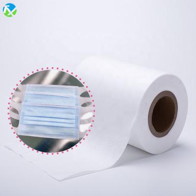 China Waterproof Disposable Nonwoven Earloop 3ply Fabric Suppliers Ffp3 Filter Non Woven Material Elastic Non Woven Fabric for sale