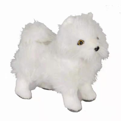 China Soft Plush Stuffed Toy Maltese Puppy Doll Animal Fashion Creative Puppy Birthday Gift Stuffed Toy Plush Dogs Toys Soft for sale