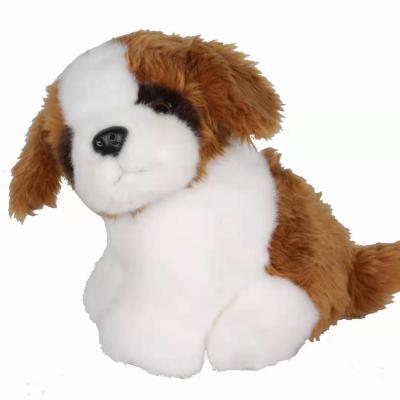 China Plush Soft Stuffed Toy Sant Bemard Puppy Doll Toy Plush Dogs Toys Soft Stuffed Fashion Puppy Creative Birthday Gift for sale