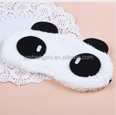 China Cheap Gift/Kids Covering Panda Plush Eye Mask Panda Sleeping Cover Cartoon Plush Panda Sleeping Eye Mask Plush Eye Patch Promotion for sale