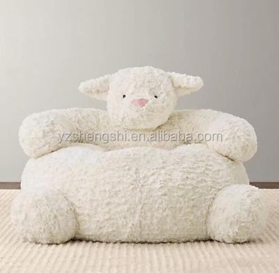 China Custom soft sheep sofa gift/play plush animal stuffed sheep sofa/rest for sale factory sheep sofa toy/plush for sale