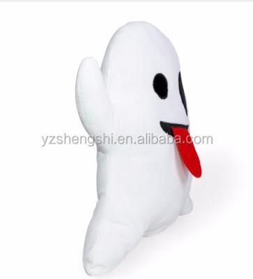 China OEM Plush Ghost Halloween Pet Covering Gift / Toy 35CM Ghost Shape Seaquker Plush Sit Soft Stuffed Toys for sale