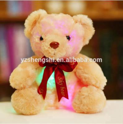 China Gift/Blanket OEM 2018 New Design LED Light Teddy Bear Plush Toy, Colorful Teddy Bear Toy, Giant Plush Teddy Bear For Kids for sale