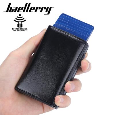 China New Fashion Rfid Shorts Mens Wallets Card Holders Mini Male Wallet Luxury Small Slim Money Cut Mens Purses for sale