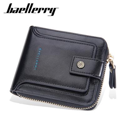 China Baellerry Others Wallets Men Brand Wallets Coin Pocket Male Purse Card Holder Short Photo Men Luxury PU Leather Wallet for sale