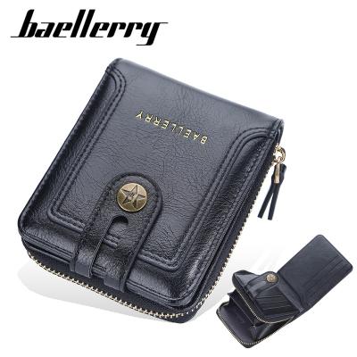 China Baellerry Others Wallet New Men Brand Wallets Short Purse Male Card Holder Men Luxury PU Leather for sale